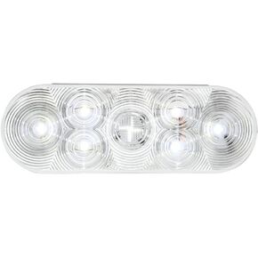 GG Grand General 75799 Oval Highway White/Clear 7 LED Sealed Light