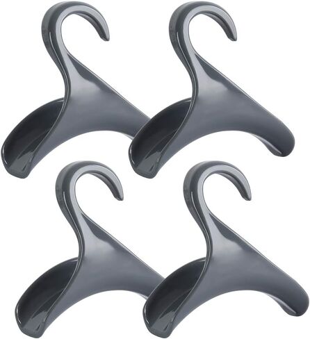Purse Hanger Hook Bag Rack Holder - Handbag Hanger Organizer Storage - Over The Closet Rod Hanger for Storing and Organizing Purses | Backpacks |Satchels | Crossovers | Handbags | Tote（4 Pack） in Saudi Arabia