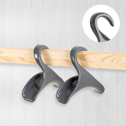 Purse Hanger Hook Bag Rack Holder - Handbag Hanger Organizer Storage - Over The Closet Rod Hanger for Storing and Organizing Purses | Backpacks |Satchels | Crossovers | Handbags | Tote（4 Pack） in Saudi Arabia