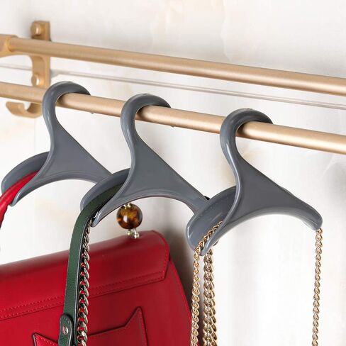 Purse Hanger Hook Bag Rack Holder - Handbag Hanger Organizer Storage - Over The Closet Rod Hanger for Storing and Organizing Purses | Backpacks |Satchels | Crossovers | Handbags | Tote（4 Pack） in Saudi Arabia