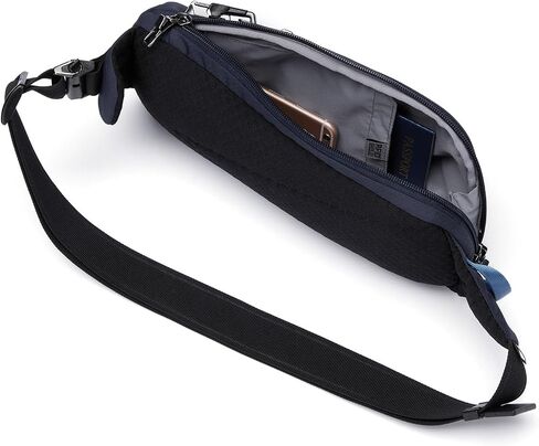 Pacsafe Vibe 150 2.2 Liter Anti Theft Crossbody Pack-Lockable Zippers, RFID Safe in Saudi Arabia