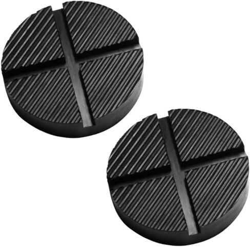 A ABIGAIL Universal Floor Jack Rubber Pad Jack Adapter Pinch Weld Side Frame Rail Protector Puck/Pad in Kuwait