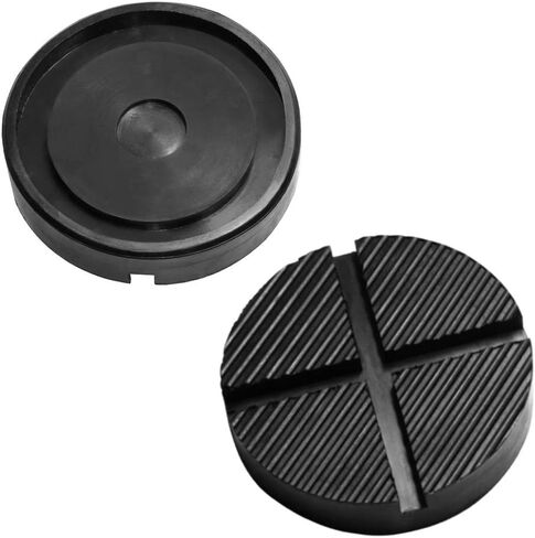 A ABIGAIL Universal Floor Jack Rubber Pad Jack Adapter Pinch Weld Side Frame Rail Protector Puck/Pad in Kuwait