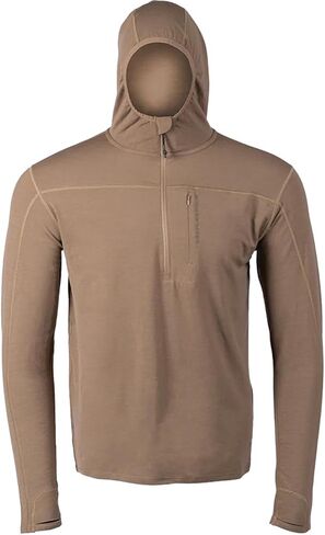 سترة Eberlestock Lochsa Merino بسحاب 1/4، طبقة أساسية للطقس العاصف، 300 جرام في المتر المربع in Kuwait