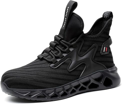 Steel Toe Work Shoes for Men Women Lightweight Comfortable Industrial & Construction Work Safety Sneakers in Saudi Arabia