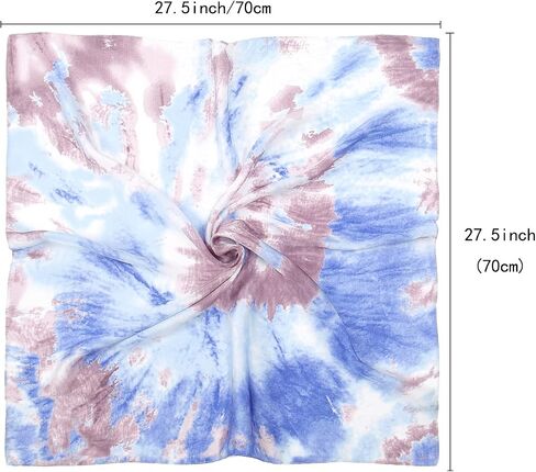 RIIQIICHY Women Head Hair Scarf Like Satin Silk Scarf Sleeping Hair Wrapping Night 27.5" in Saudi Arabia