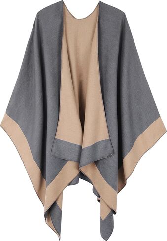 شال نسائي من MissShorthair ملفوف مفتوح وذو وجهين in Kuwait