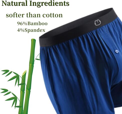 بوكسر رجالي قصير مكون من 3 قطع من البوكسر للرجال ملابس داخلية ناعمة ومريحة تسمح بمرور الهواء in Kuwait