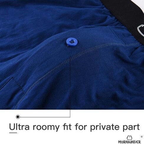 بوكسر رجالي قصير مكون من 3 قطع من البوكسر للرجال ملابس داخلية ناعمة ومريحة تسمح بمرور الهواء in Kuwait