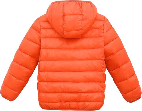 Happy Cherry Kids Lightweight Puffer Jacket Packable Bubble Coat Down Cotton Coats Zip Up Hooded Outwear in Kuwait