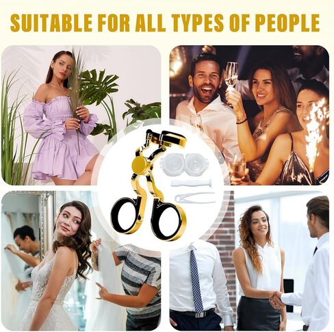 أداة وضع العدسات اللاصقة، عدسات لاصقة ملونة تساعد على ارتداء العدسات اللاصقة لتسهيل وضع/إزالة العدسات اللاصقة، أداة مساعدة على ارتداء الجفن أثناء السفر، ذهبي فاخر in Kuwait