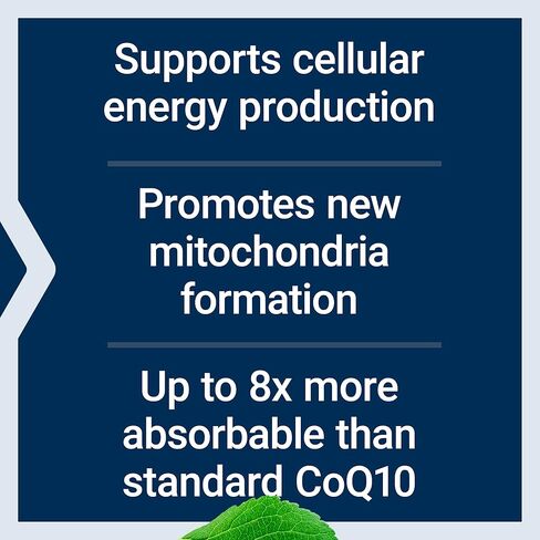 Life Extension Super Ubiquinol CoQ10 with PQQ, CoQ10, PQQ, shilajit, heart health, cellular energy support, 8x better absorption, gluten-free, 100 mg, 30 softgels in Saudi Arabia