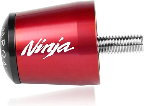 Motorcycle Handlebar Grip Ends Plugs Handlebar End Cap For Ninja 400 Black in Saudi Arabia