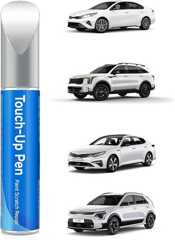 SWP Snow White Pearl Tricoat Touch Up Paint Compatible with Kia Exact Match Touch Up Paint Car Scratch Repair in Kuwait