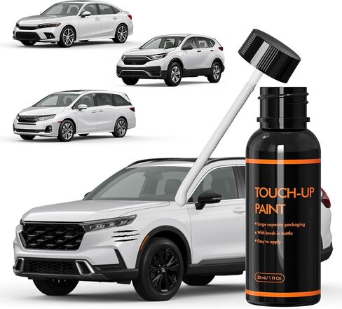 NH883P Platinum White Pearl Touch Up Paint for Honda, DIY Car Paint Scratch Repair Kit, Automotive Paint, Quick & Easy Fix Scratch Repair for Civic/CR-V/Odyssey/Accord/Pilot/HR-V/Fit/Passport in Saudi Arabia