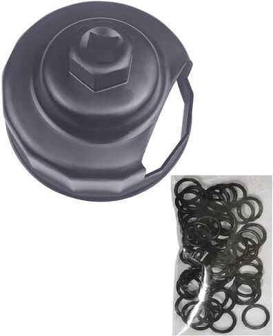 Oil Filter Wrench for harley, 76mm 14Flutes Oil Filter Cap Removal Tool Socket For Harley Davidson Motorcycle Oil Change Kit in Kuwait