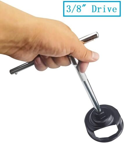 Oil Filter Wrench for harley, 76mm 14Flutes Oil Filter Cap Removal Tool Socket For Harley Davidson Motorcycle Oil Change Kit in Kuwait