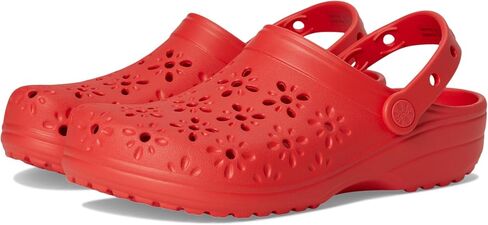 Crocs Unisex Adult Classic Floral Cut Out Clogs in Saudi Arabia