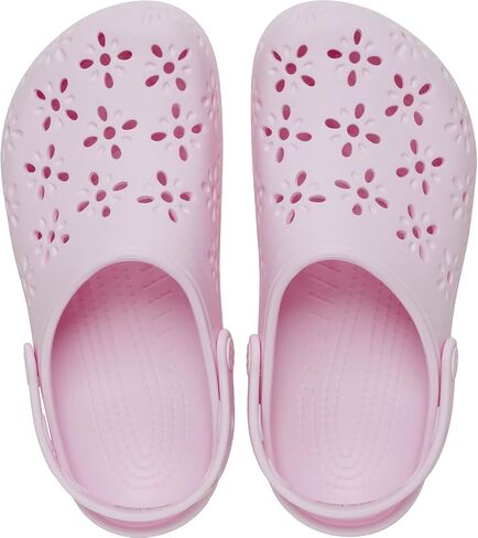 Crocs Unisex Adult Classic Floral Cut Out Clogs in Saudi Arabia