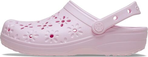 Crocs Unisex Adult Classic Floral Cut Out Clogs in Saudi Arabia