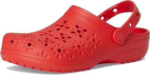 Crocs Unisex Adult Classic Floral Cut Out Clogs in Saudi Arabia