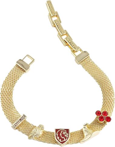 Alex and Ani AS839824SG: هاري بوتر، سوار جريفندور الشبكي القابل للتعديل، SG in Saudi Arabia