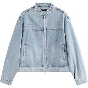 Denim Jacket Men,Blue Jean Jackets For Men,Light Trucker Jacket for Men,Men's Denim Jacket