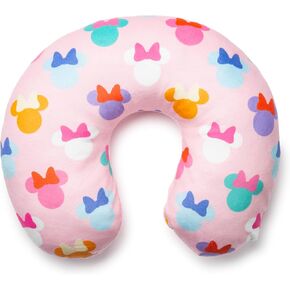 Jay Franco Disney Stitch Kids Travel Neck Pillow - Soft Polyester Support for Car, Airplane & Road Trips - Cute Lilo and Stitch Design - Comfortable Child Neck Support for Ages 3-10
