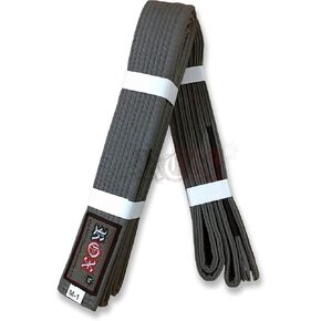 BJJ Belt Kids Size - Kid’s Size Brazilian Jiu-Jitsu Belt 100% Cotton Durable Lightweight Design BJJ Gi Belts Grey (M0, Grey)