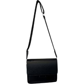 WDIRARA Women's Minimalist Square Bag Flap Clutch Purse Adjustable Strap Crossbody Handbag