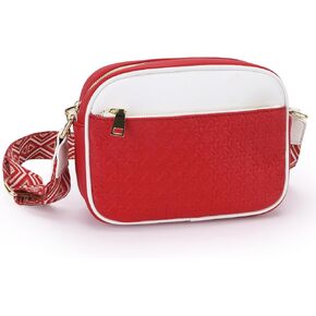 Crossbody Bags for Women, PU Leather Fashion Crossbody Bag with Adjustable Wide Stylish Strap, Women's Crossbody Handbags