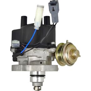 Electronic Ignition Distributor DST767 19030-16120 Compatible with Toyota Corolla 4AF L4 1.6L 1587CC DOHC 1988 1989 4 Cyl w/Cap & Rotor TY38