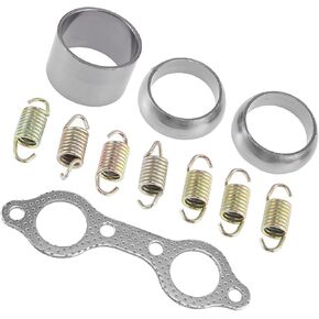 Motoforti ATV Exhaust Pipe Manifold Gasket and Spring Rebuild Kit for Polaris for Ranger 800 2013-2014 5811511 3610181 Long-lasting