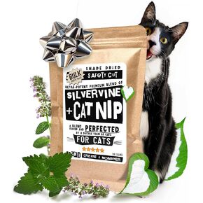 Fiend Premium Catnip Shaker, Enhanced with Silvervine Leaf. The Softest + Strongest + Happiest Premium Catnip - for The Happiest Cats!