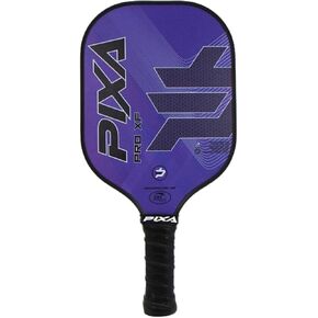 PIXA Pro XF T-700 Carbon Face Premium Pickleball Paddle; 20mm; Long 5.5 inch Handle; Premium Grip; Intermediate/Advanced; Great Gift!