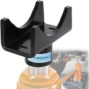 Bottle Jack Axle Adapter Lifting Saddle for 2",3",4" Round Axle Tube & 2" Square Axle Tube,Bottle Jack Adapter Jack Axle Saddle for Within 1.5" Jack Lifting Platform,for Garage,Farm,Ranch,Trailer,RV