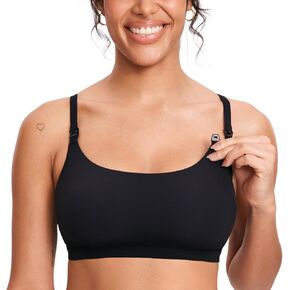 MOMANDA Women's Inbarely Nursing Bra Seamless Wireless Nursing Bras Unlined Maternity Bralettes for Breastfeeding