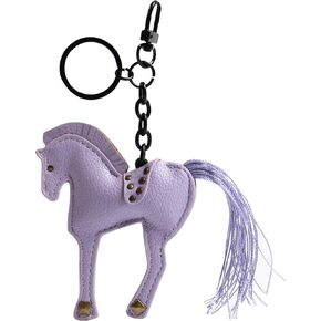 Horse Keychain, Hanging Charm Accessory for Purse, Bag and Backpacks Pony Key Chain for Women