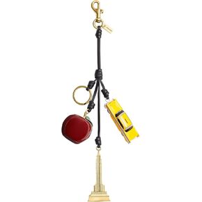 Coach Women's Small New York Cluster Bag Charm Keychain