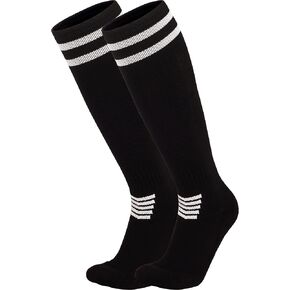 YMYDYFC Kids Soccer Socks Toddler Soccer Socks Boys Girls Athletic Socks Youth Knee High Socks 4-12Years