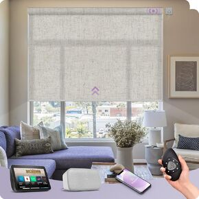 Graywind Motorized Light Filtering Shades for Windows Doors (Fabric Samples)