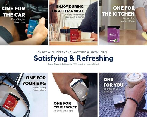 Craving Relief Toothpicks with Activating Tingle to Replace Cigarettes, Quit Smoking, Vaping, Keeps Mouth Clean & Fresh, Perfect for Smokers & Non-Smokers (Menthol, 1 Pack) in Saudi Arabia