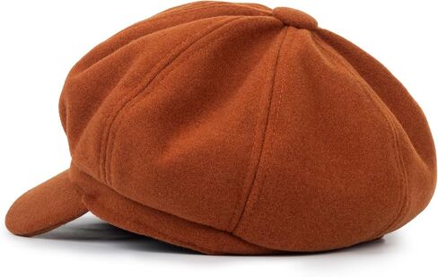 Women Fashion-Newsboy-Hats Wool-Beret Vintage Cabbie Cap Bakerboy-Pageboy Winter-Hat for Ladies Girls in Kuwait