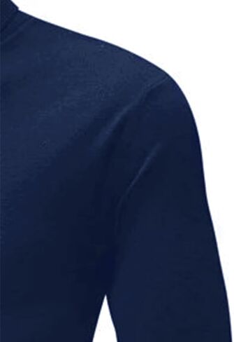 GAGELE Mens Casual Slim Fit Basic Shirt Knitted Lightweight Pullover Turtleneck Sweater in Saudi Arabia