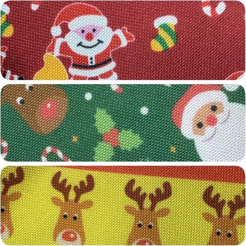 Girouette 3 Pcs Christmas Ties For Men,Holiday Season Party Necktie,Christmas Party Dress Up in Saudi Arabia