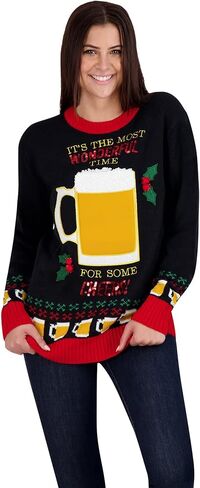 Holiday Hype Men's Ugly Christmas Sweater Holiday Pullover Traditional Fun in Saudi Arabia