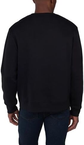 سويت شيرت KIRKLAND Signature Costco بالجملة للجنسين بشعار برقبة دائرية (أسود، مقاس صغير للرجال (S) / مقاس متوسط ​​للنساء (M)) in Kuwait