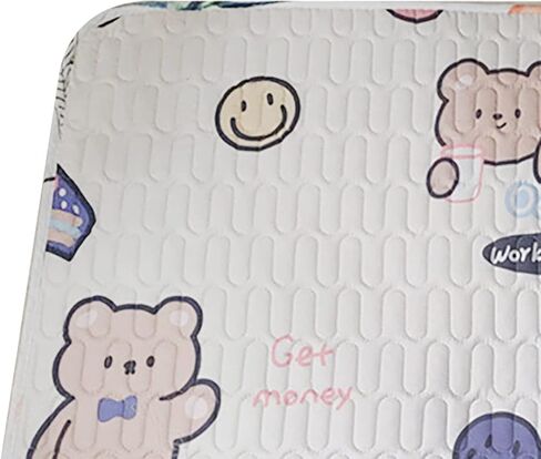 وسادات سرير لسلس البول، قابلة للغسل، قابلة لإعادة الاستخدام، مرتبة للبول مقاومة للماء، وسائد سفلية مع ظهر غير قابل للانزلاق لكبار السن أو الأطفال أو النساء أو الحيوانات الأليفة (توليب M) in Kuwait