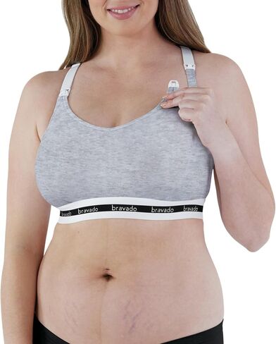 Bravado Designs Women's Original Sleep Nursing Bra, Full Cup Maternity Bra for Breastfeeding in Saudi Arabia