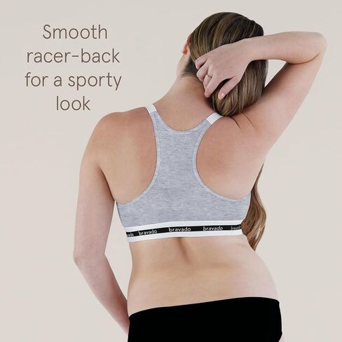 Bravado Designs Women's Original Sleep Nursing Bra, Full Cup Maternity Bra for Breastfeeding in Saudi Arabia